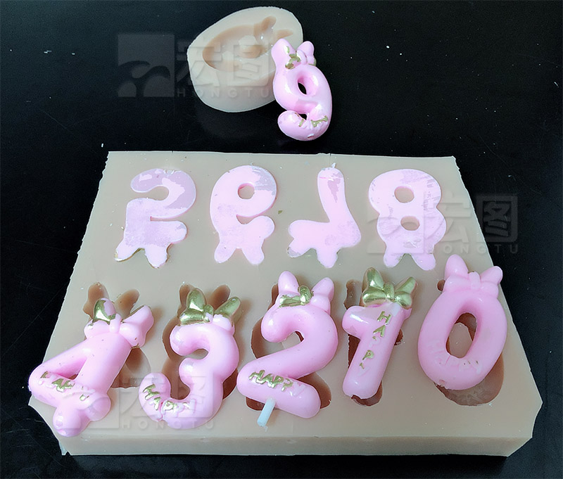 蠟燭硅膠模具 蠟燭硅膠模具