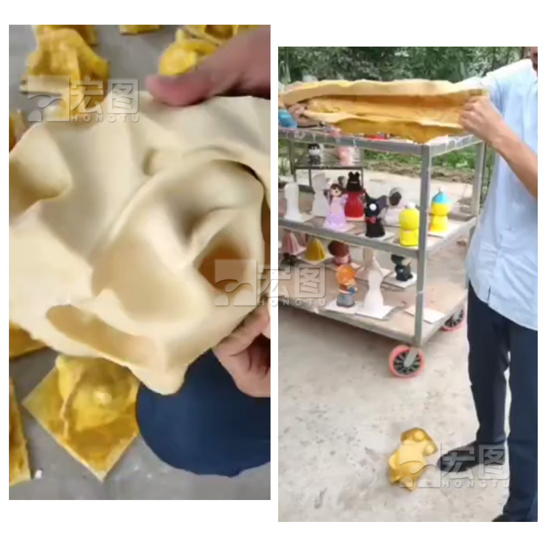 石膏娃娃硅膠模具抗撕裂測(cè)試 石膏娃娃硅膠模具抗撕裂測(cè)試