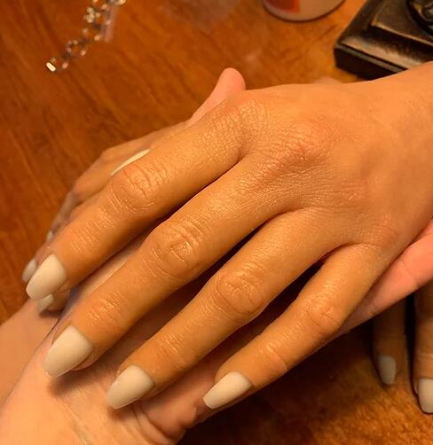 美甲練習(xí)硅膠手模 美甲練習(xí)硅膠手模